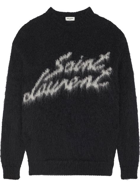 yves saint laurent mens jumper|Saint Laurent knit jumper men.